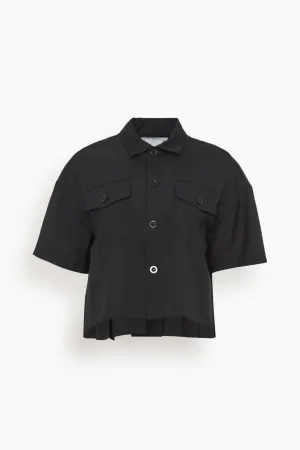 Suiting Shirt in Black