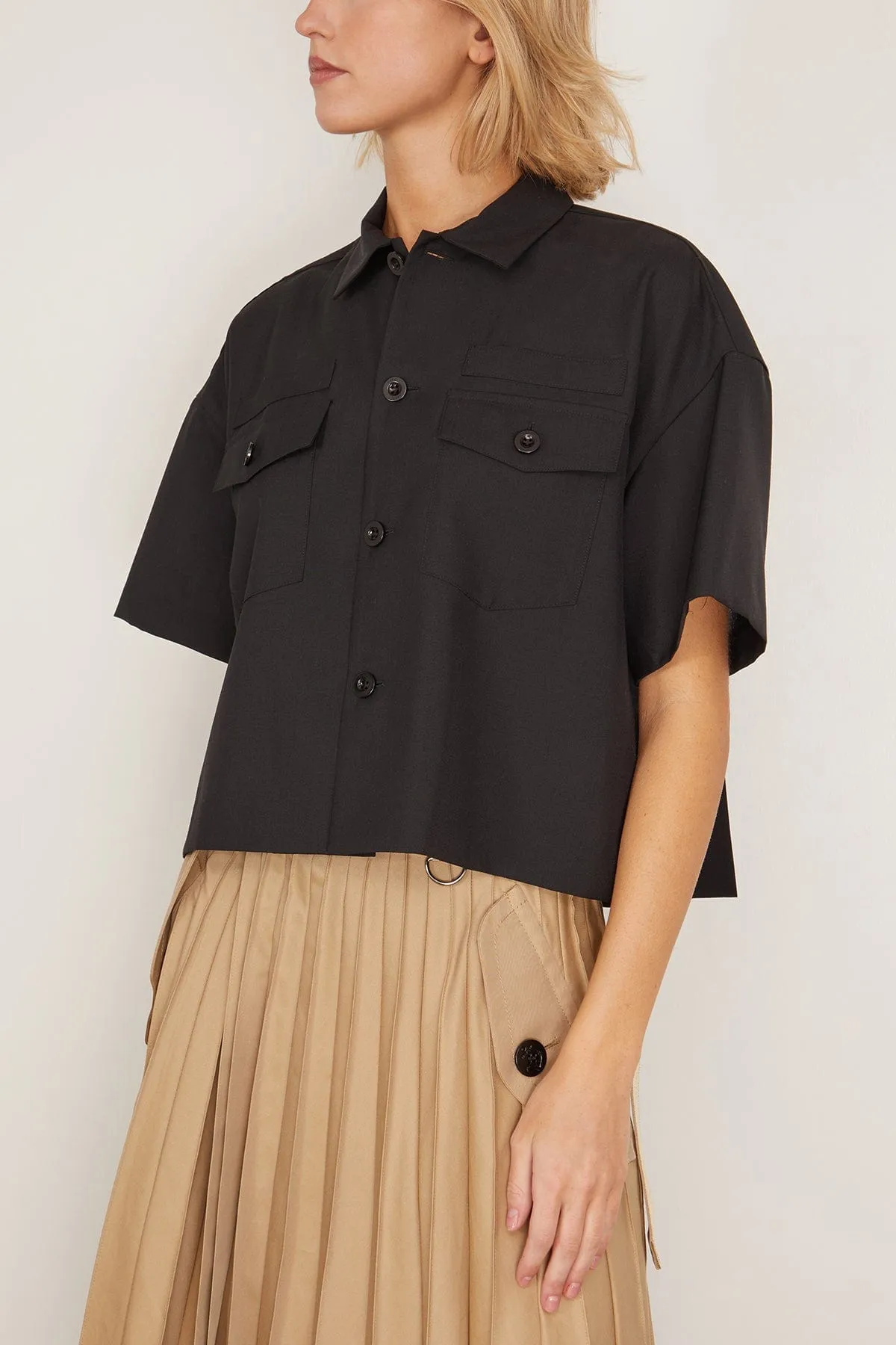 Suiting Shirt in Black