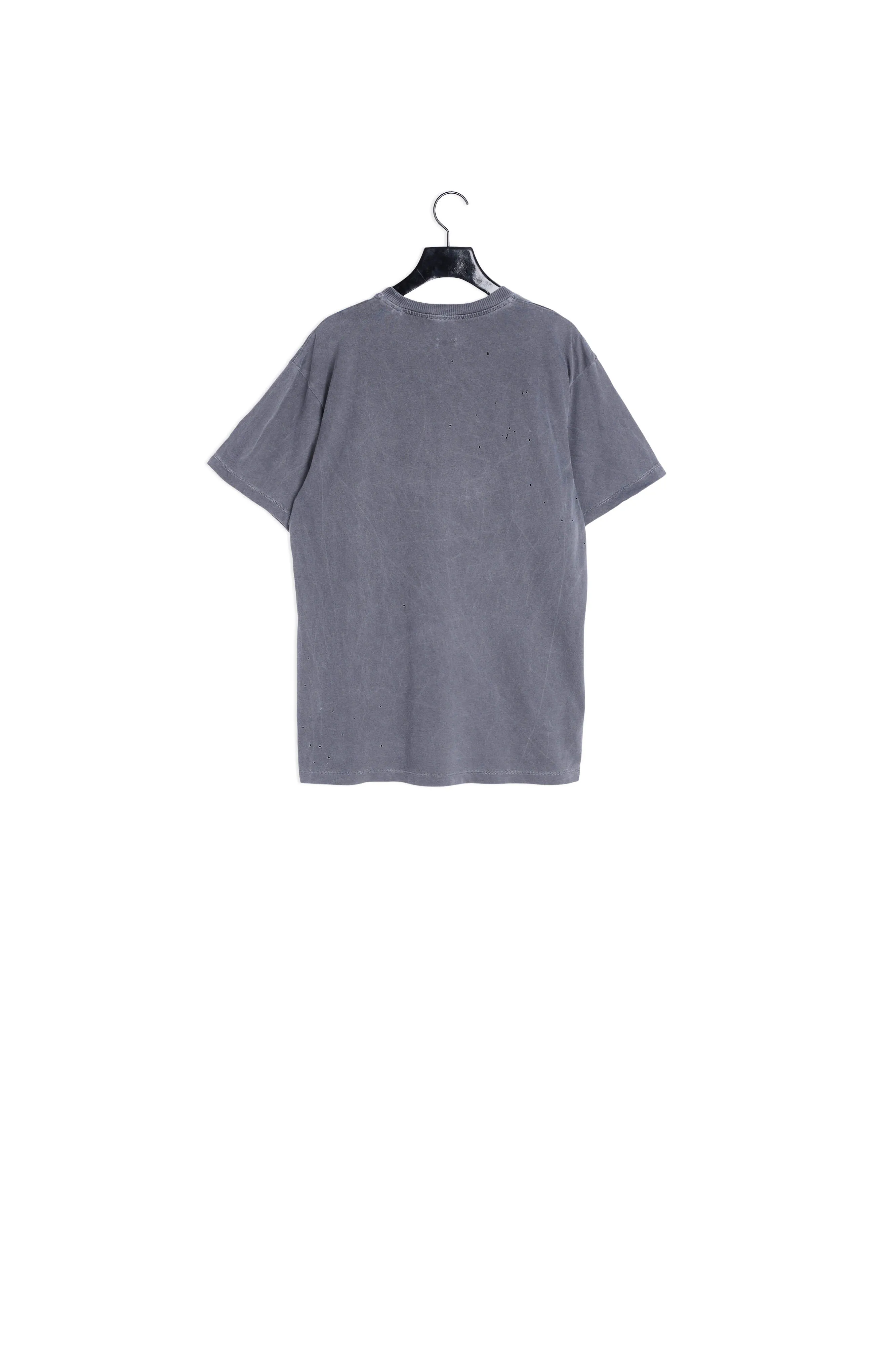 T-shirt coton noir sérigraphie Live Fast