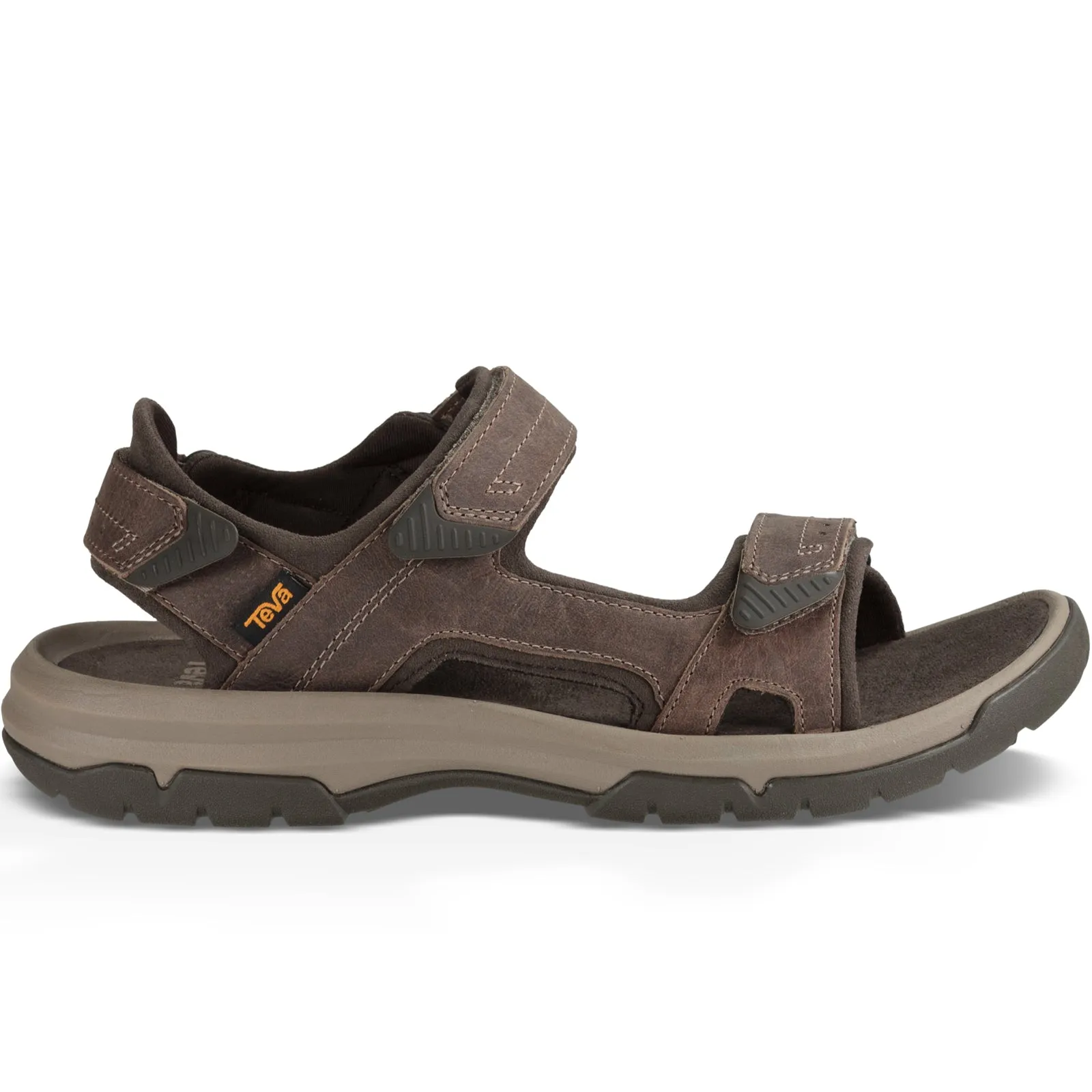 Teva Mens Langdon Walking Sandals  - Walnut