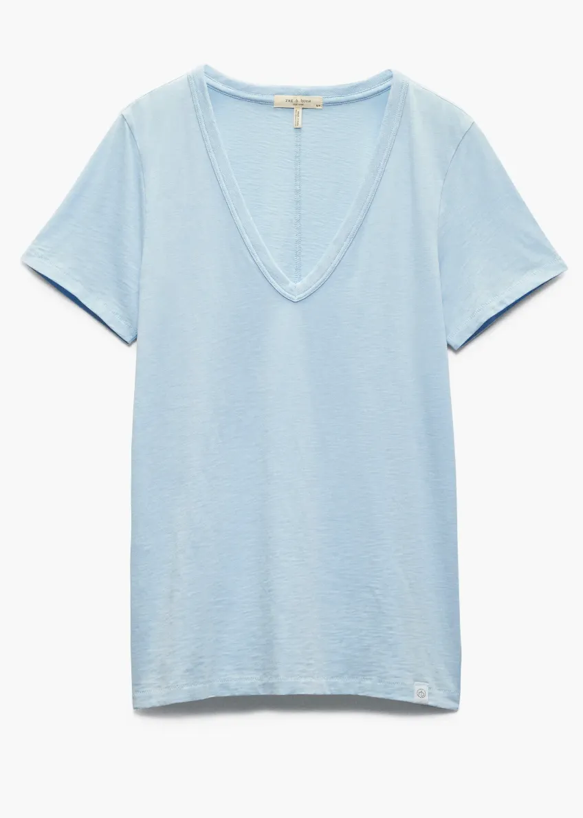 The Slub V-Neck Tee 'Rag & Bone'