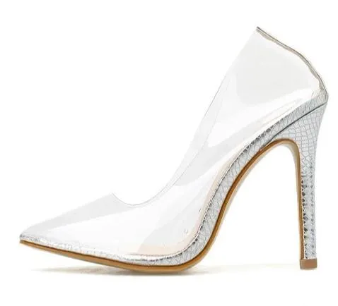 Transparent Leopard High heels (4 Styles To Choose From)