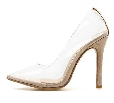 Transparent Leopard High heels (4 Styles To Choose From)