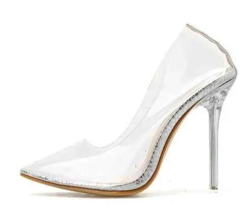 Transparent Leopard High heels (4 Styles To Choose From)