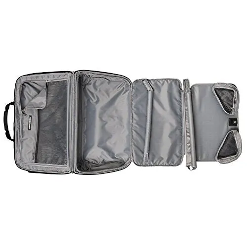 Travelpro Luggage Crew 11 22" Carry-on Smart Duffel with Suiter w/USB Port, Black
