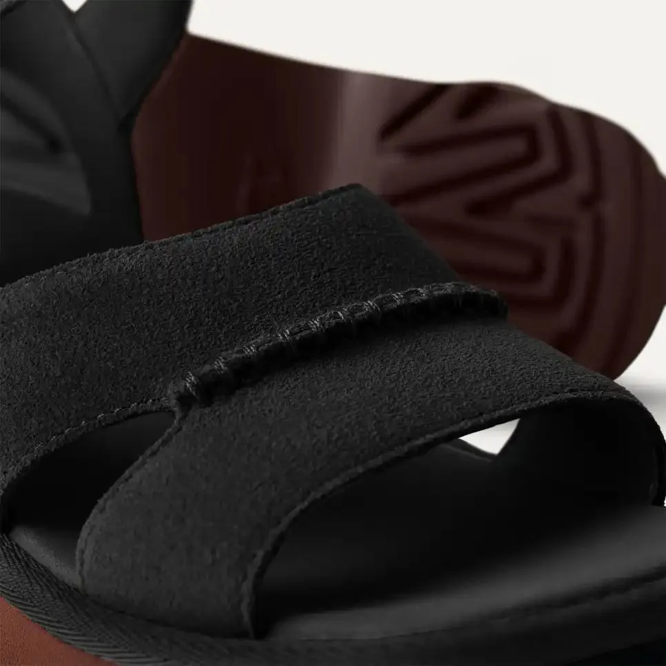 UGG® Women's New Heights Ankle Strap Heeled Sandal - Black