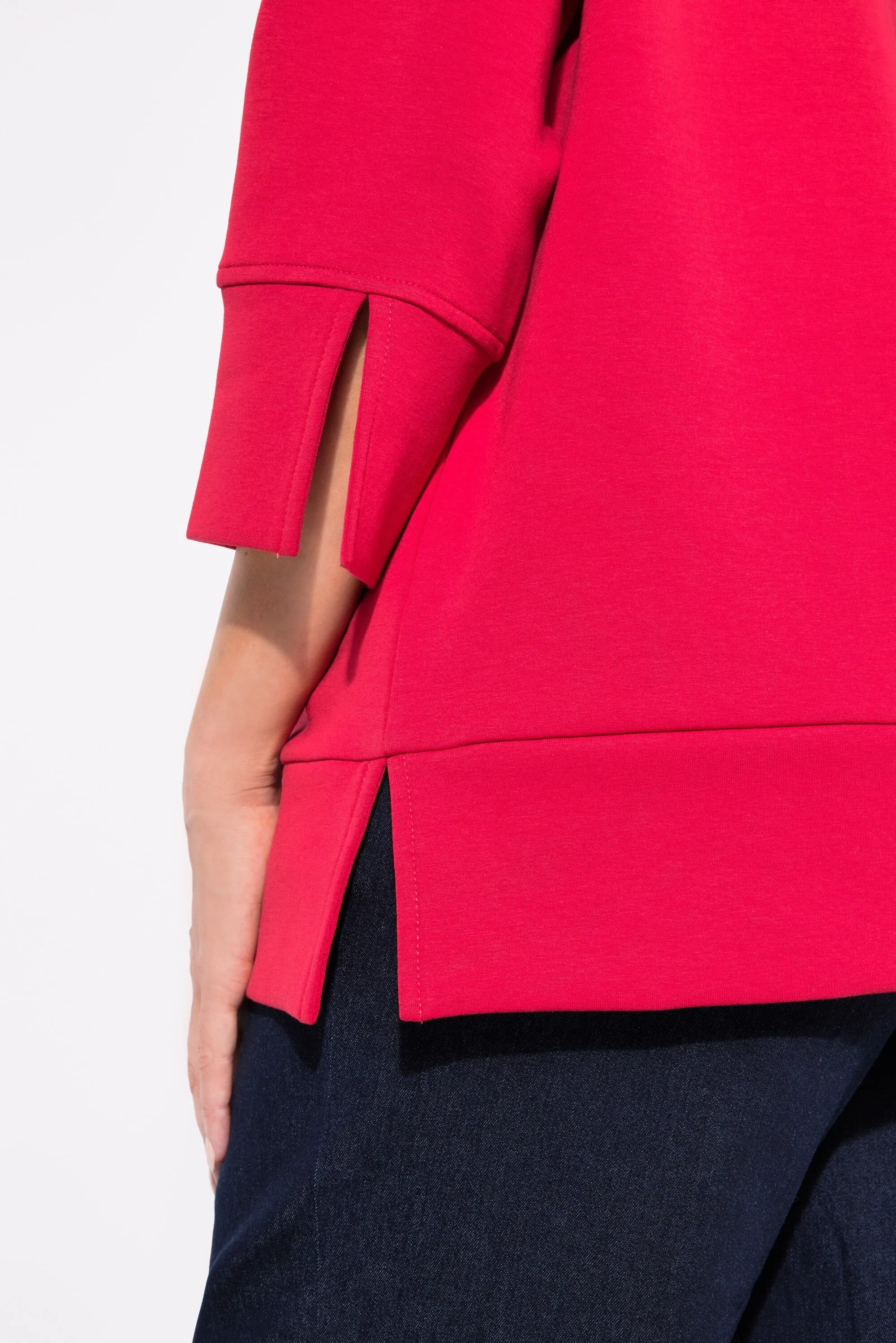 Ulla Popken Sweatshirt in Red