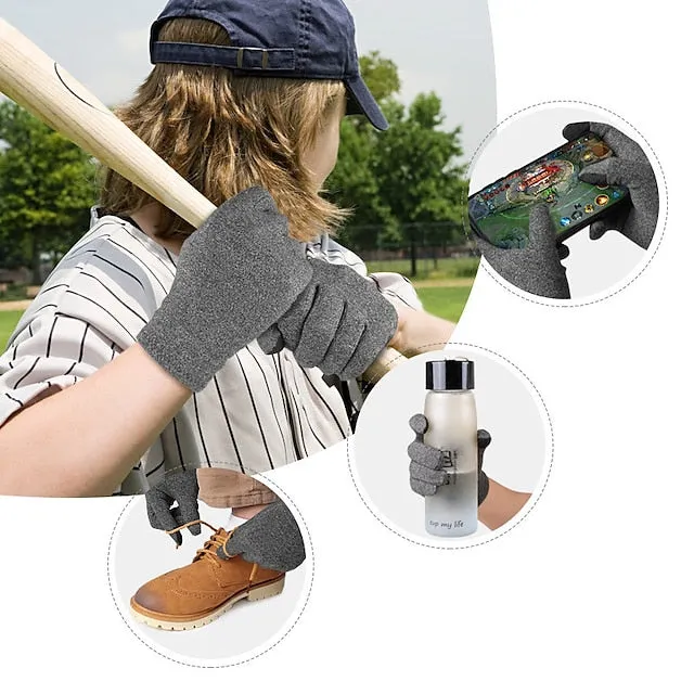 Winter Touch Screen Gloves for Men & Women - Waterproof, Windproof, Non-Slip for Cycling, Driving, Hiking