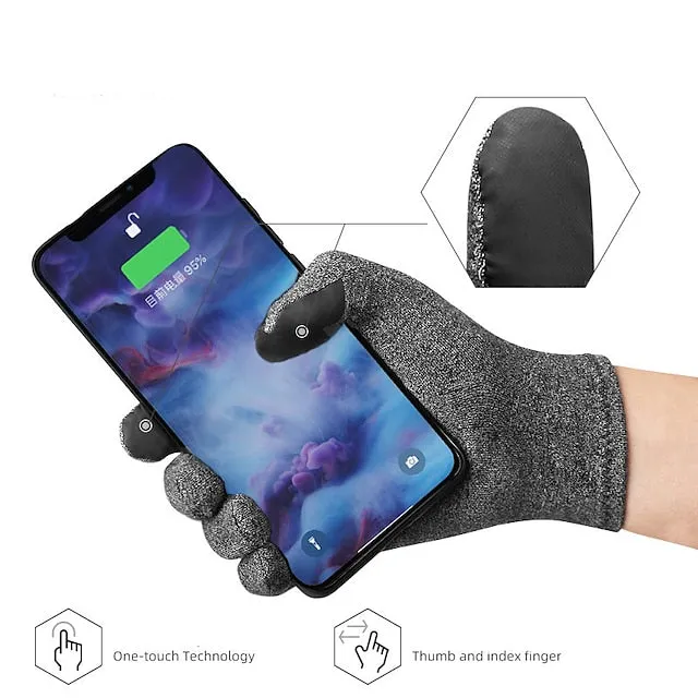 Winter Touch Screen Gloves for Men & Women - Waterproof, Windproof, Non-Slip for Cycling, Driving, Hiking