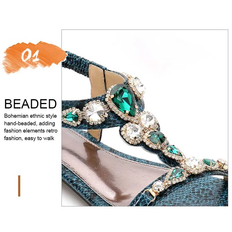 Women's Sandals Bohemia Summer Beach Flats