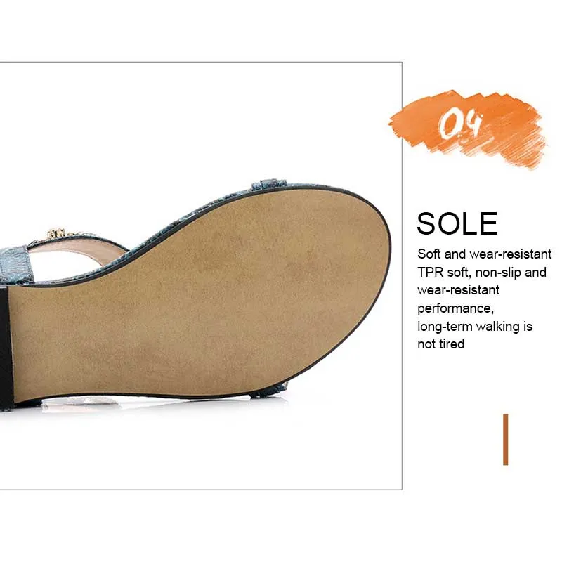 Women's Sandals Bohemia Summer Beach Flats