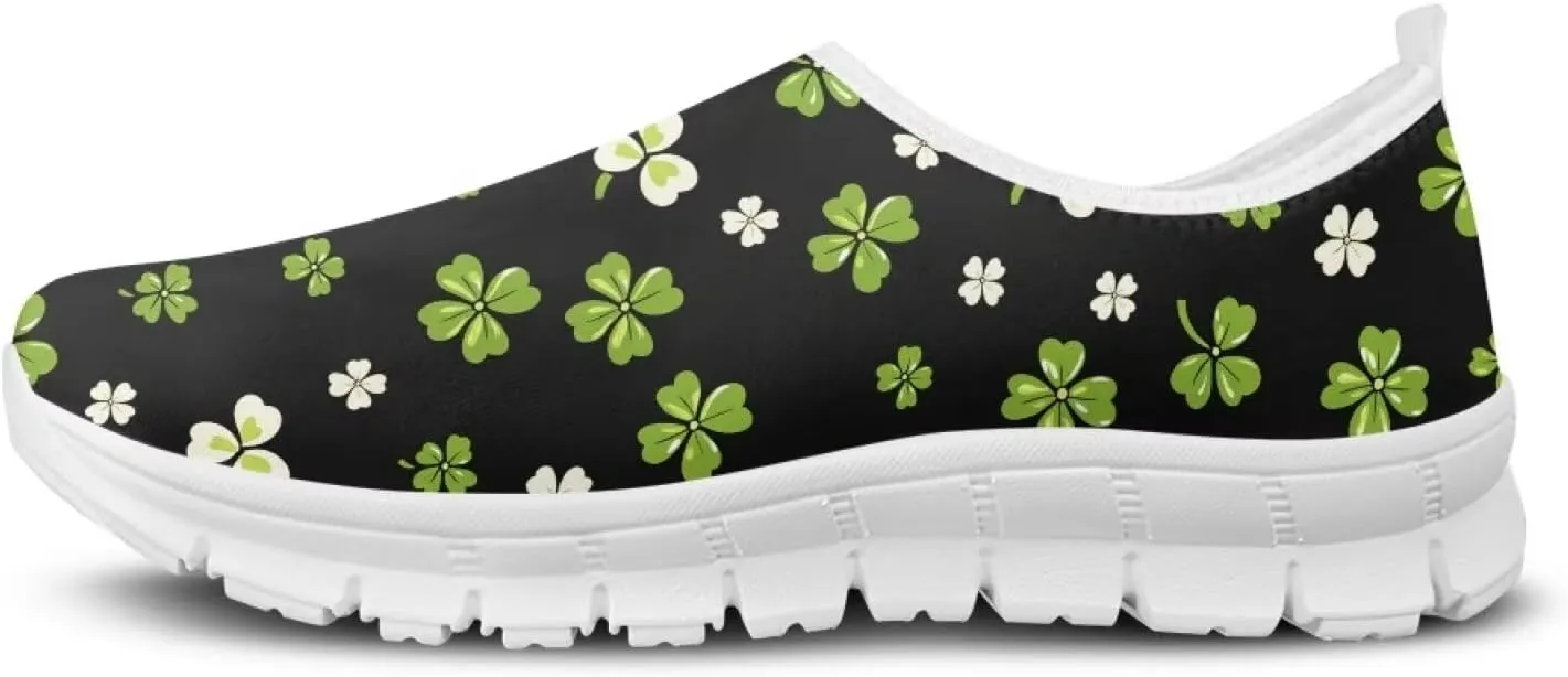 Women's Walking Shoes Cushion Athletic Jogging Shoe Casual Anti-Slip Tennis Sneakers for Outdoor Hiking Size 5.5-11.5 White Sole