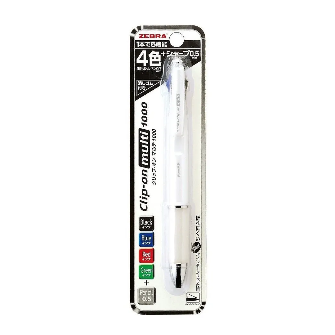 Zebra Clip-on Multi 1000S Ball Pens